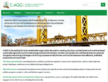 Tablet Screenshot of c-agg.org